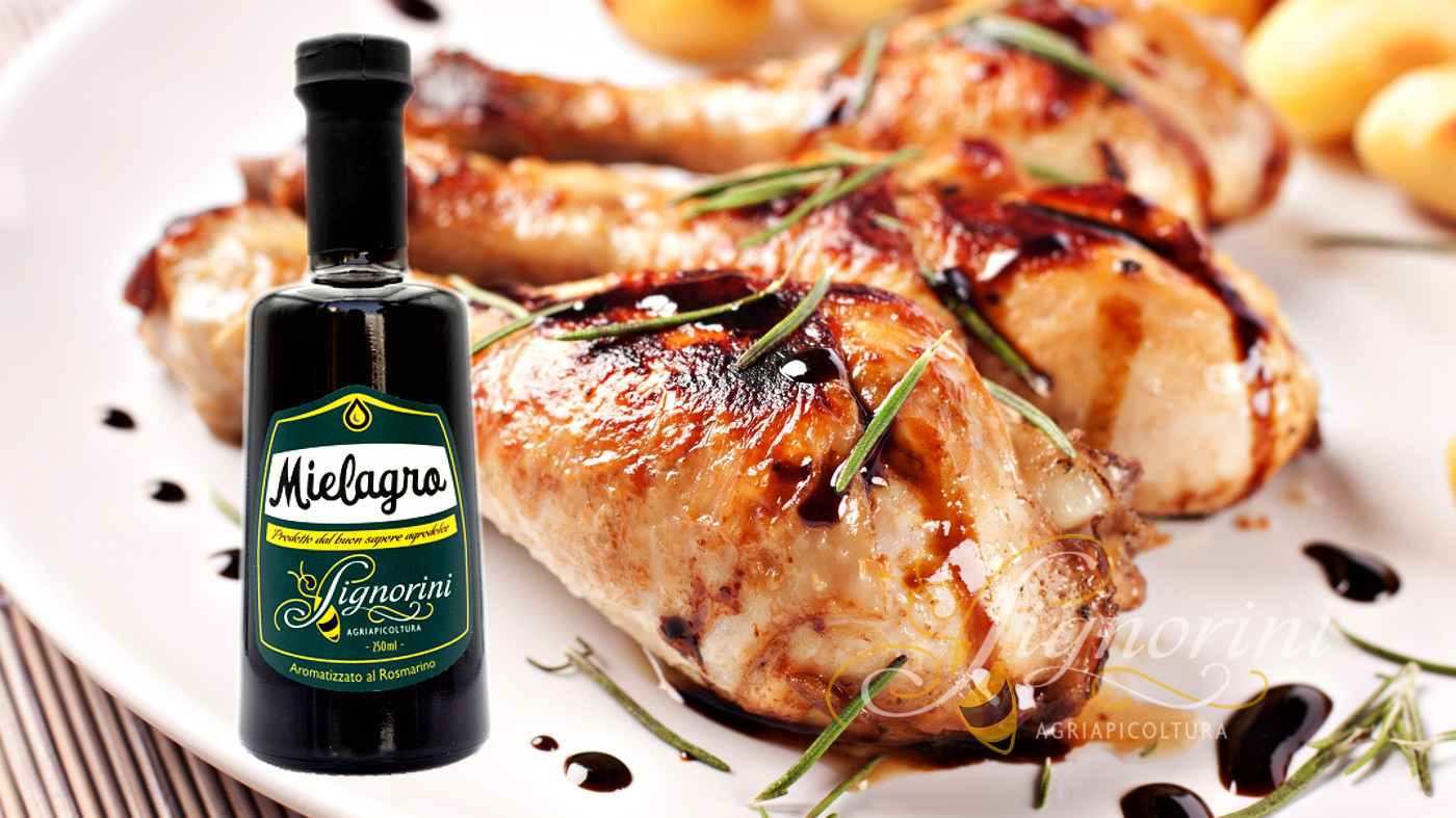 Mielagro&reg; Rosmarino - Mielagro&reg; aromatizzato al Rosmarino 250 ml